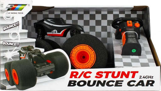 4WD Sponge Wheel Stunt Bounce RC Car 8CH 360 °Rotate 30Mins Smart Programming Anti-Collision Anti-Fall 2.4G Remote Control Truck
