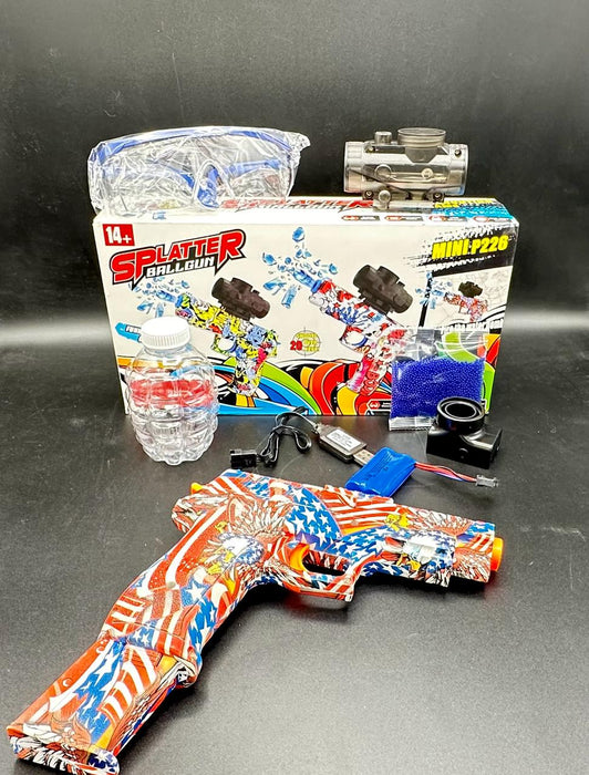 Adult Gel Ball Shockwave Children's Gel Water Bomb Pistol, Outdoor Toy, Parent-Child Combat Toy Pistol