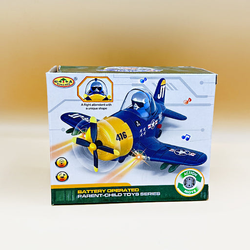 Toy airplane, lights sounds, Bump and go, Lifting Function