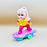 Battling Battery Operated 360 Jashion Girl Skateboard Toy with Attached Doll Rattle  (Multicolor)
