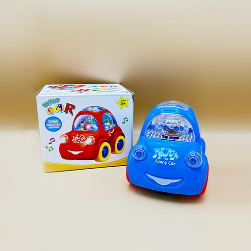 FunBlast Funny Car Toy - Car for Kids with Light 360 Degree Rotation and Sound Toy, Musical Toy for Boys, Kids