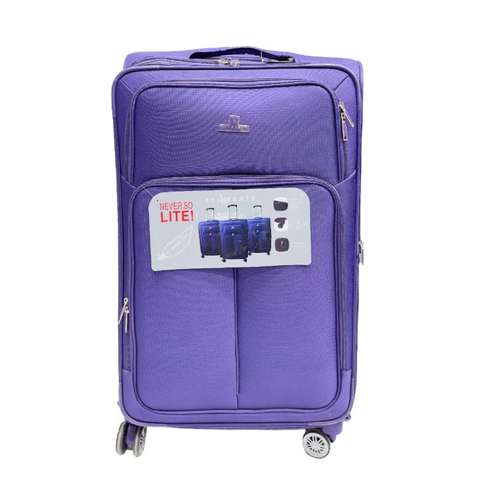 Blemonte Soft Luggage Bag Purple
