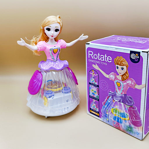 Dancing Doll with 3D Lights, 360 Degree Rotating