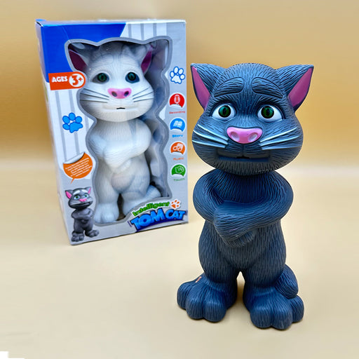 Intelligent talking TOM CAT with Mouth Recording | story, Music & Touch | Premium Quality Toy Gift