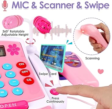 Cash Register Toy With Music