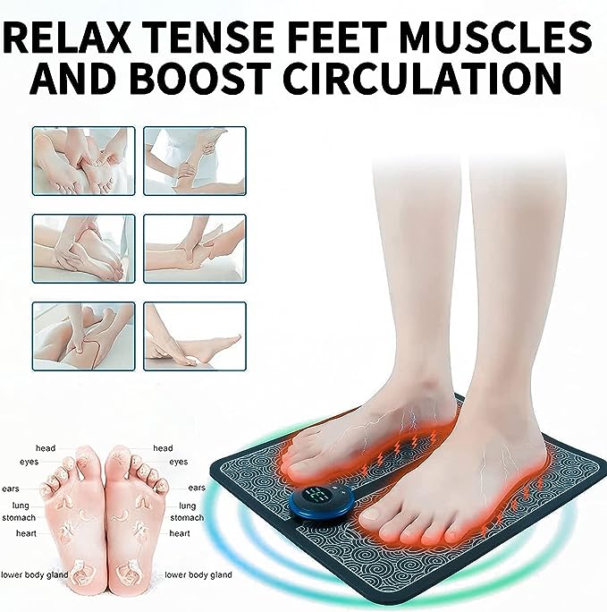 New Foot Massager Portable and for Anyone who Works Standing up All Day, Office Workers, Athletes, Seniors
