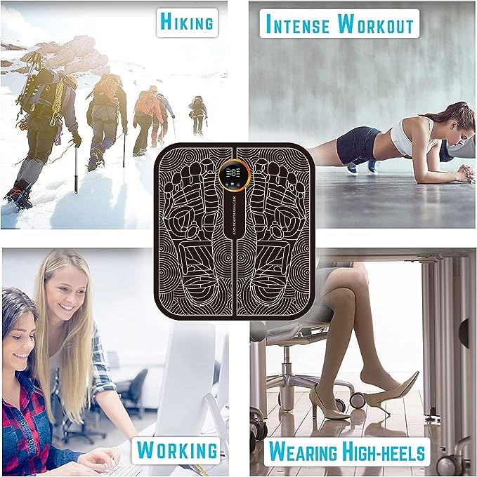 New Foot Massager Portable and for Anyone who Works Standing up All Day, Office Workers, Athletes, Seniors