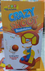 Crazy shoot basket ball