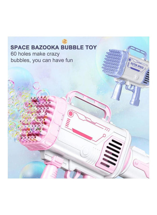 60 Holes Bazooka Bubble Gun