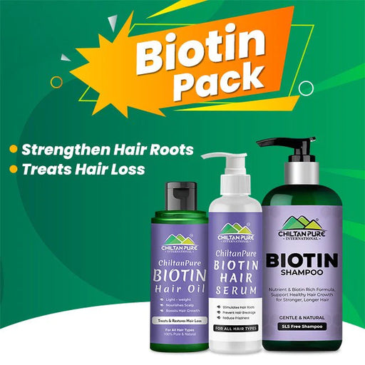 Biotin Hair Growth Kit- Biotin Pack