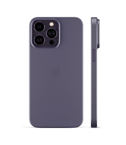 IPhone 14 Pro Max Ultra Thin Deep Purple Matt Ultra Thin Case